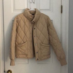 Wild Fable beige quilted jacket
